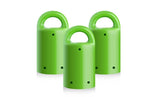 (3) Pack - MagnetPal pack Heavy-Duty Neodymium Anti-Rust Magnet, Best for Magnetic Stud Finder / Key Organizer / Indoor and Outdoor Multi Uses