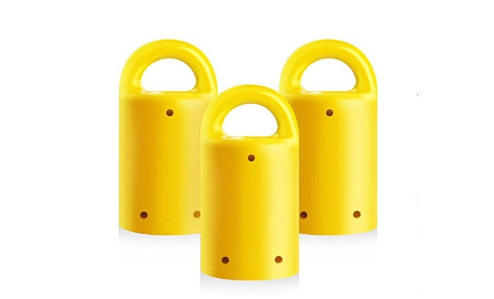 (3) Pack - MagnetPal pack Heavy-Duty Neodymium Anti-Rust Magnet, Best for Magnetic Stud Finder / Key Organizer / Indoor and Outdoor Multi Uses