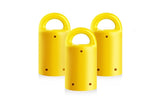 (3) Pack - MagnetPal pack Heavy-Duty Neodymium Anti-Rust Magnet, Best for Magnetic Stud Finder / Key Organizer / Indoor and Outdoor Multi Uses