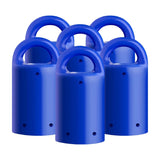 Heavy-Duty Magnet - Magnetic Stud Finder & Key Organizer - 6-Pack (Blue)