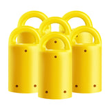 Heavy-Duty Magnet - Magnetic Stud Finder & Key Organizer - 6-Pack (Yellow)
