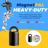 Heavy-Duty Magnet - Magnetic Stud Finder & Key Organizer - 3-Pack (Orange)