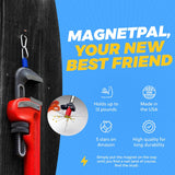 Heavy-Duty Magnet - Magnetic Stud Finder & Key Organizer - 3-Pack (Orange)