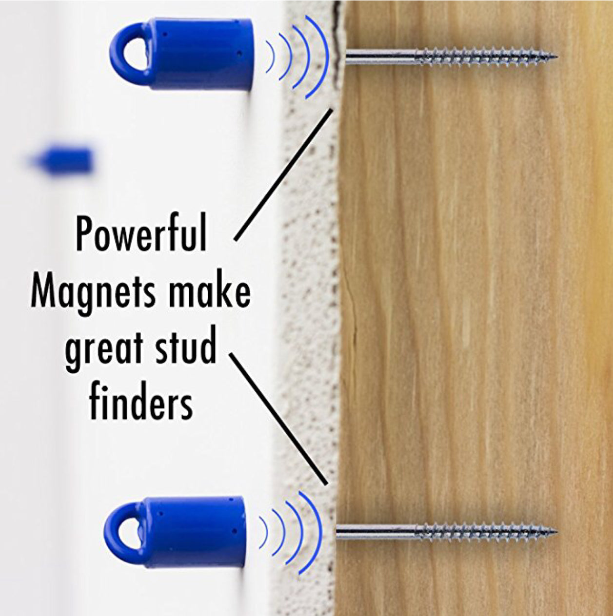 (1) Pack - MagnetPal - Magnetic Stud Finder